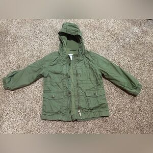 Old Navy Toddler Cotton Lined Hooded Jacket, 3t